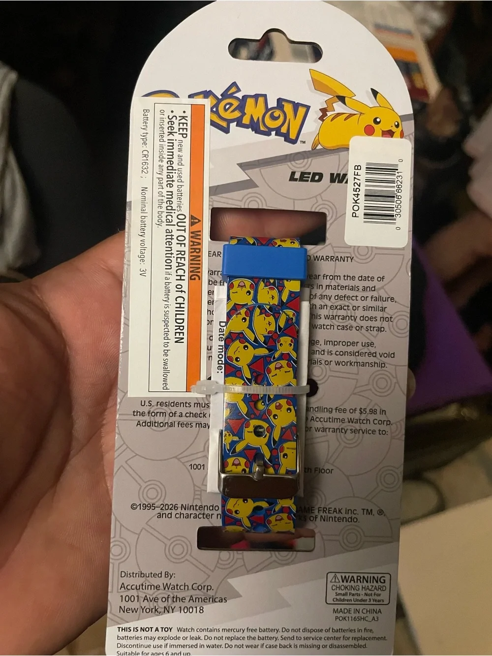 Pikachu LED Watch - Picture 2 of 2